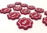 KeyForge Damage Tokens Red