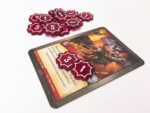 KeyForge Damage Tokens Red