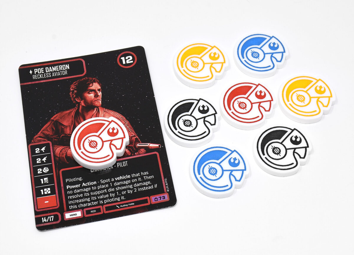 Star Wars Destiny Compatible Piloting Tokens