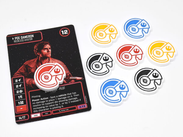 Star Wars Destiny Compatible Piloting Tokens