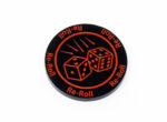 Re-Roll Black & Red token compatible with Blood Bowl