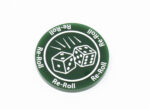 Re-Roll Dark Green token compatible with Blood Bowl