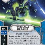 Pong Krell's Lightsaber (CM) Rare