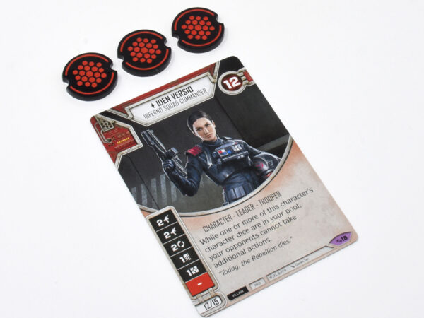 Star Wars Destiny Red Shields Card