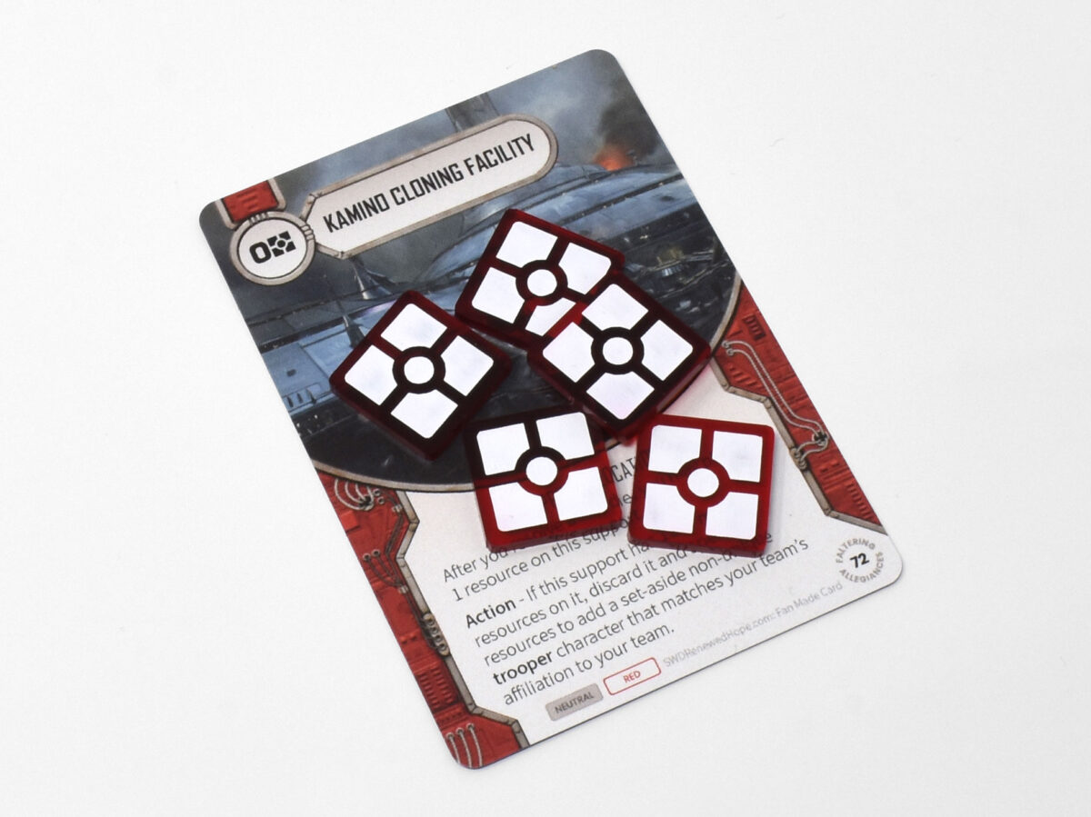 Star Wars Destiny Resources Red