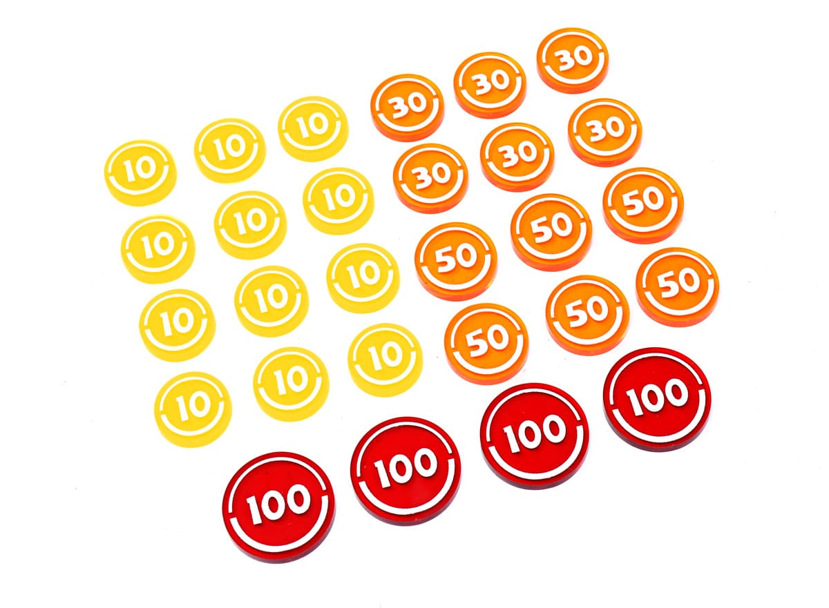 Pokemon-Damage-28pk Pokemon TCG Damage Counters Tokens