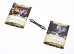 Black Path Markers With Cards