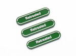 Green Retreated reminder tokens compatible with Pokemon TCG