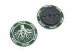 Rooted Dark Green token compatible with Blood Bowl