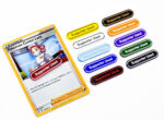 Supporter Used reminder tokens compatible with Pokemon TCG