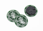 Bloodspawn Prone / Stunned Dark Green token compatible with Blood Bowl