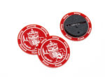 Bloodspawn Prone / Stunned Red token compatible with Blood Bowl