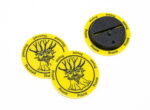 Treeman Prone / Stunned Yellow token compatible with Blood Bowl