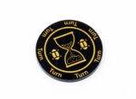 Turn Black & Gold token compatible with Blood Bowl