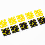 Exposed Status acrylic token set compatible with Star Wars Shatterpoint