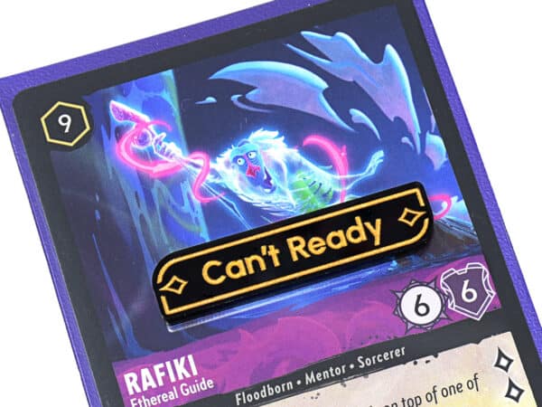 Can't Ready keyword tokens compatible with Lorcana TCG