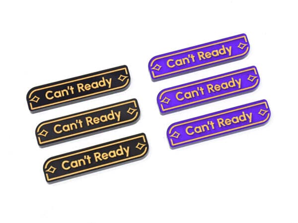 Can't Ready keyword tokens compatible with Lorcana TCG