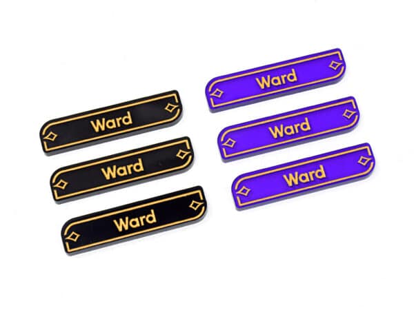 Ward keyword tokens compatible with Lorcana TCG
