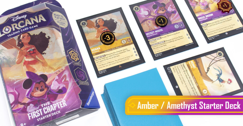 Lorcana Amber Amethyst Starter deck