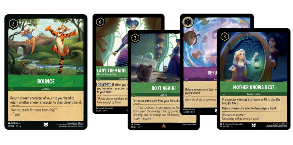 Lorcana TCG Rise of the Floodborn Spoilers Bounce