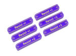 LaserGamings Lorcana TCG compatible resist keywords token set (purple)