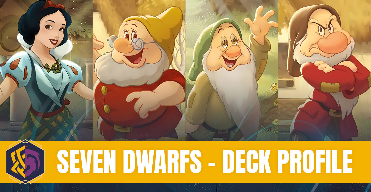 Lorcana TCG: Seven Dwarfs - Deck Profile (Amber/Amethyst) - LaserGaming