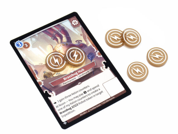 Kelon marker tokens compatible with Altered TCG