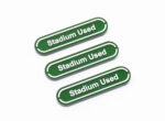 Green Stadium Used reminder tokens compatible with Pokemon TCG