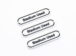 White Stadium Used reminder tokens compatible with Pokemon TCG