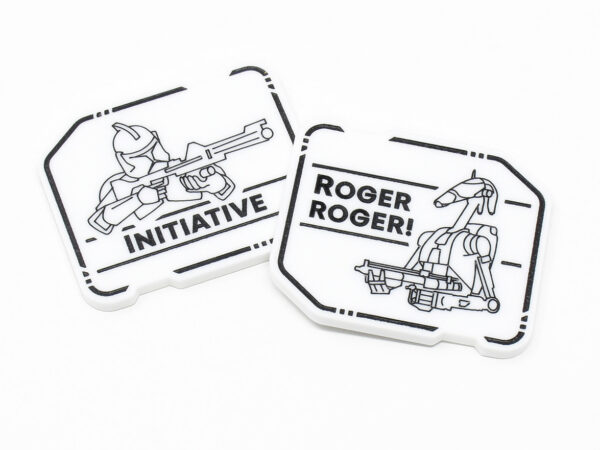 Clone Trooper Battle Droid Initiative Token