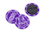 Wizard Fireball / Zap! Purple token compatible with Blood Bowl