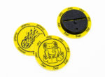 Wizard Fireball / Zap! Yellow token compatible with Blood Bowl