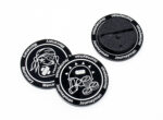 Journeyman / Mercenary Black & White token compatible with Blood Bowl