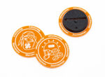 Journeyman / Mercenary Orange token compatible with Blood Bowl