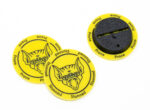 Vargheist Prone / Stunned Yellow token compatible with Blood Bowl