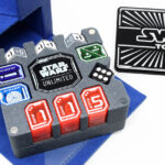 Gamegenic Token Holder Storage Organiser Box (unofficial) compatible with Star Wars Unlimited