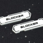Blocker Keyword (double sided) reminder tokens compatible with GUNDAM TCG (2 Tokens)