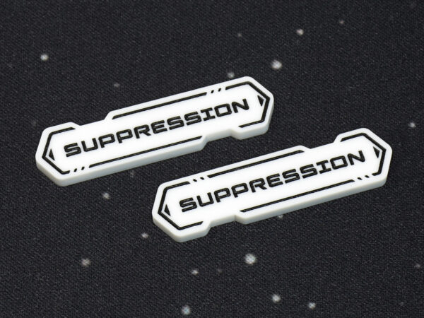 Suppression Keyword tokens compatible with Gundam TCG by LaserGaming