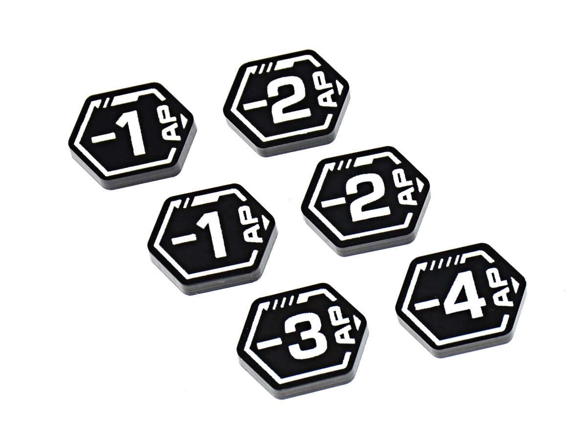 AP - modifier token set compatible with Gundam TCG by LaserGaming AP - modifier token set compatible with Gundam TCG by LaserGaming