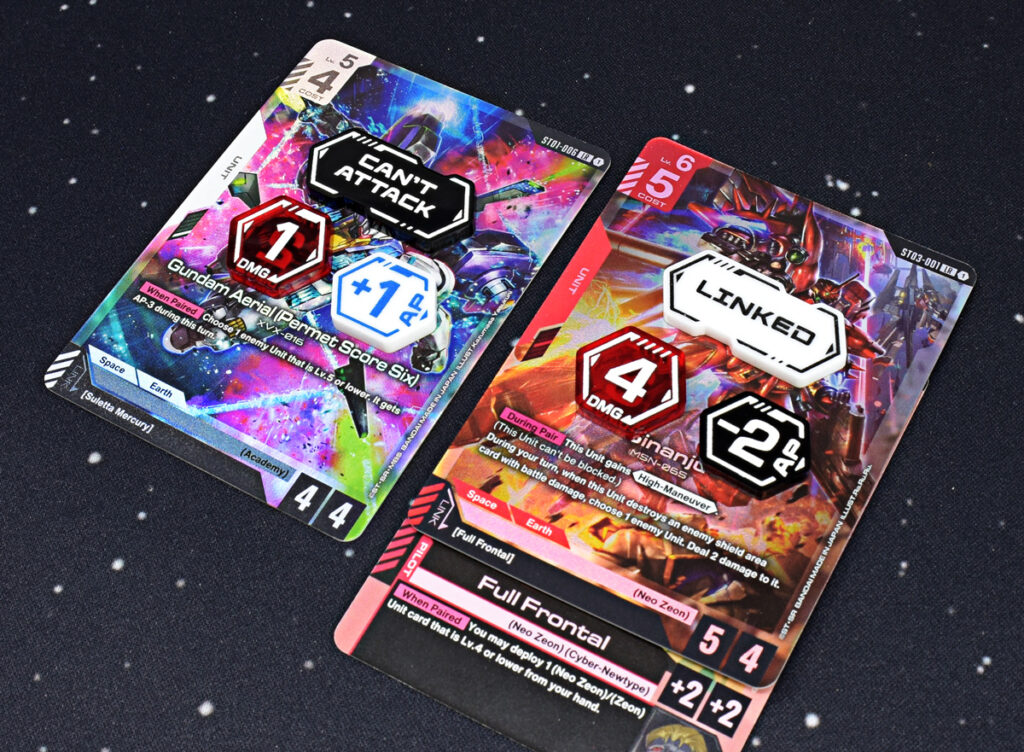 LaserGaming Gundam TCG compatible token range