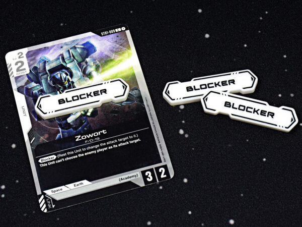 Blocker Keyword tokens compatible with Gundam TCG by LaserGaming
