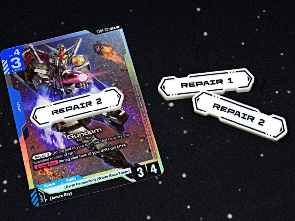 Repair Keyword tokens compatible with Gundam TCG by LaserGaming