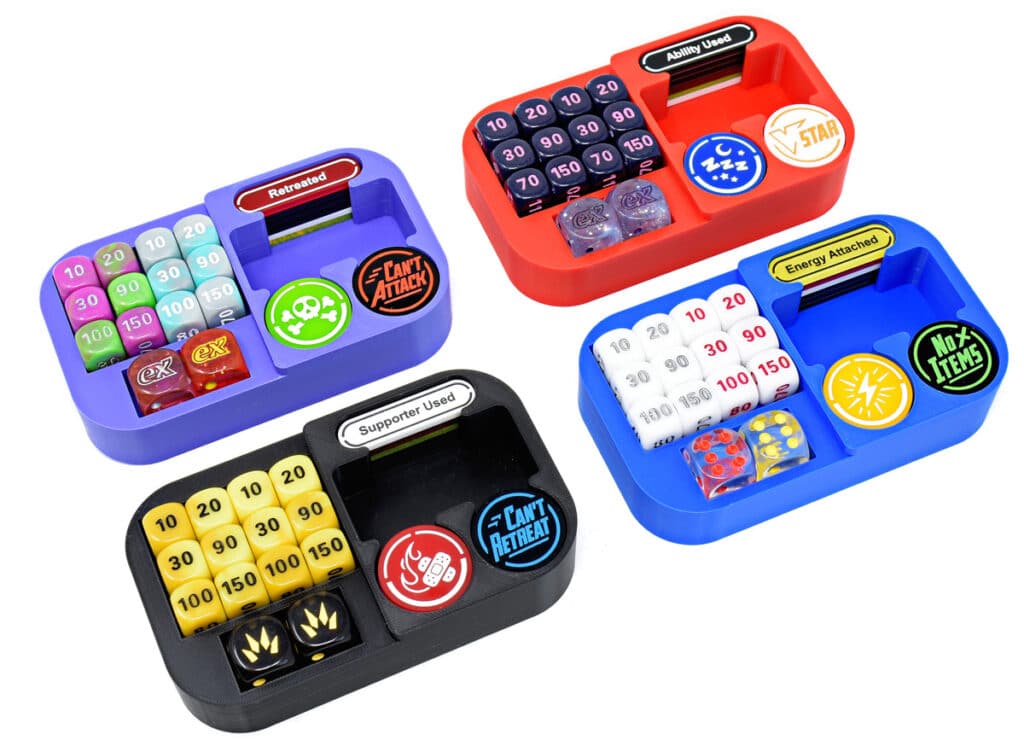 Pokemon TCG Mini Tin Insert by LaserGaming (Dice variant) Colours 2
