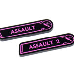 Assault Keyword (double sided) reminder tokens compatible with RIFTBOUND TCG (2 Tokens)