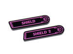 Riftbound compatible acrylic keyword token Shield by LaserGaming