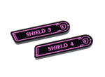 Riftbound compatible acrylic keyword token Shield by LaserGaming