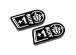 Riftbound compatible acrylic Buff modifier token set by LaserGaming