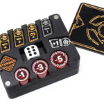 Riftbound TCG compatible Token Holder Storage Organiser Box (Damage version)