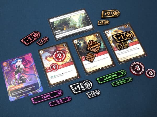 Riftbound Oversized compatible acrylic token set by LaserGaming